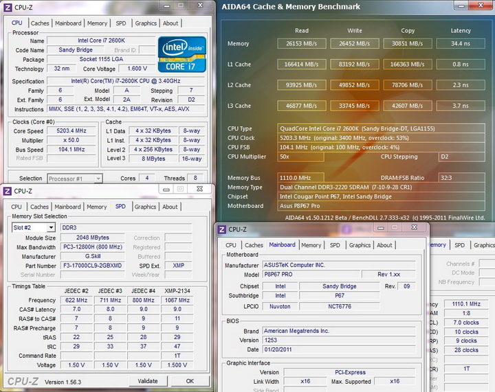 aida cache and mem1 G.Skill RipjawsX F3 17000CL9D 4GBXMD