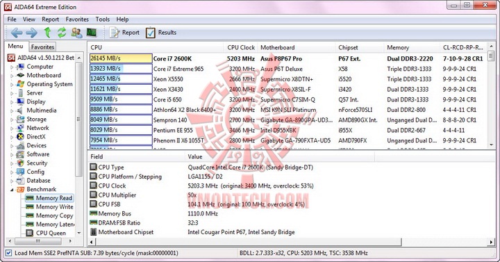 aida mem read resize G.Skill RipjawsX F3 17000CL9D 4GBXMD