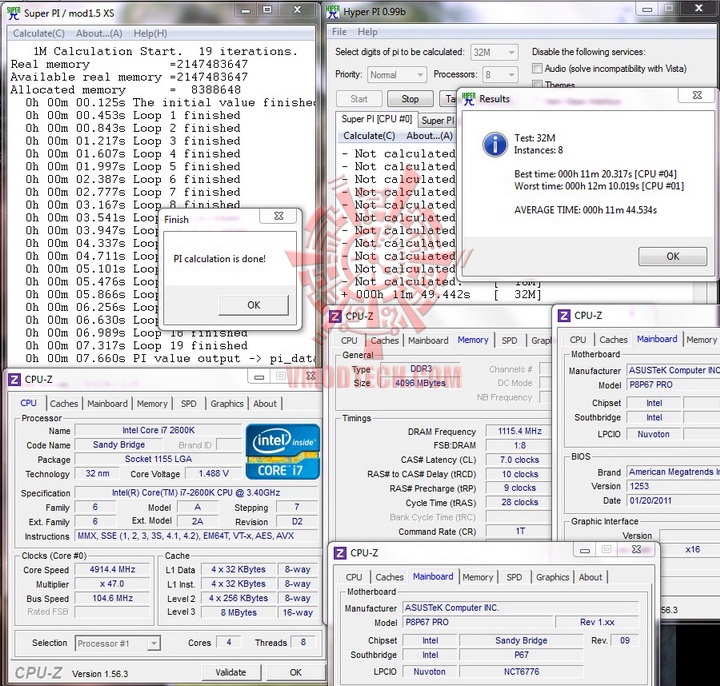 superpi superpi G.Skill RipjawsX F3 17000CL9D 4GBXMD
