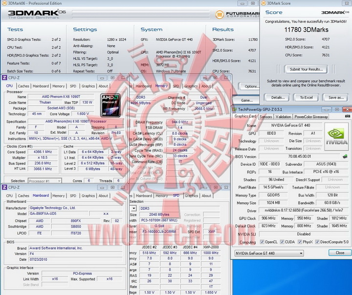 906-9501 906 9501 ASUS Geforce GT440 1GB GDDR5 Review