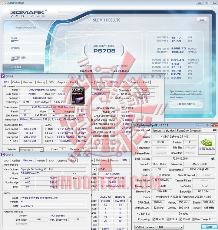 906-9502 906 9502 ASUS Geforce GT440 1GB GDDR5 Review