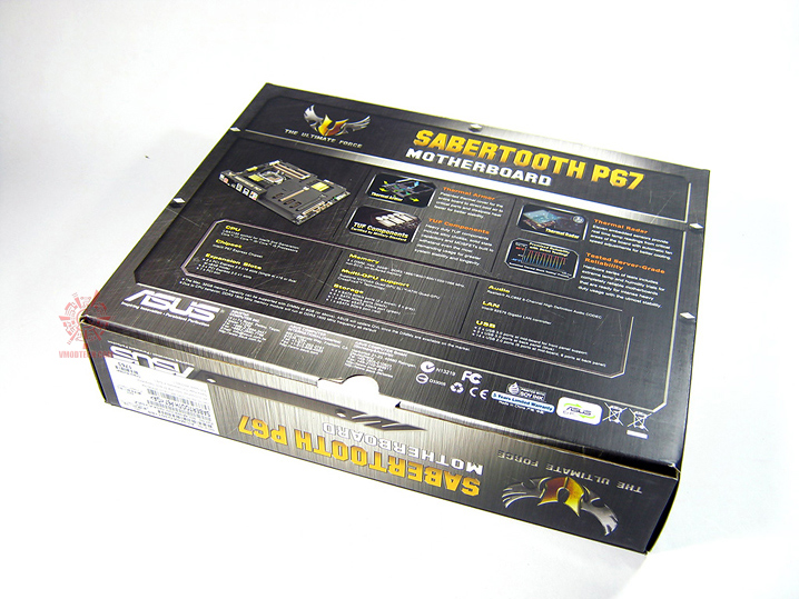 sabertooth 02 Asus SABERTOOTH P67 : Review