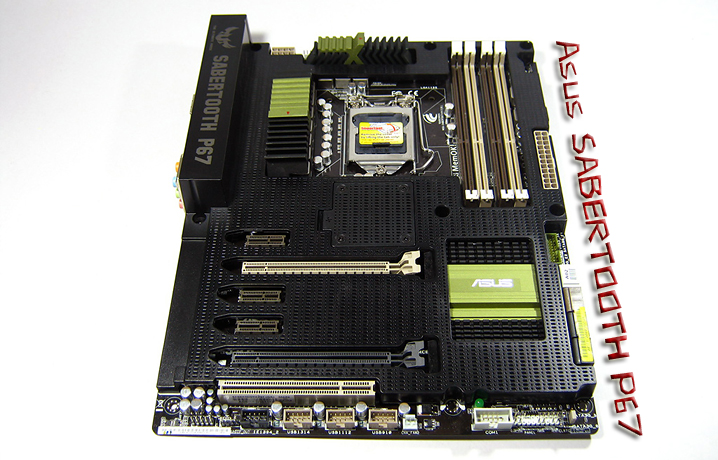 title introduction Asus SABERTOOTH P67 : Review