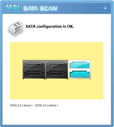 1 โปรแกรม MSI 6 Series SATA SCAN คลายกังวลแก่ผู้ใช้เมนบอร์ด MSI 6 Series