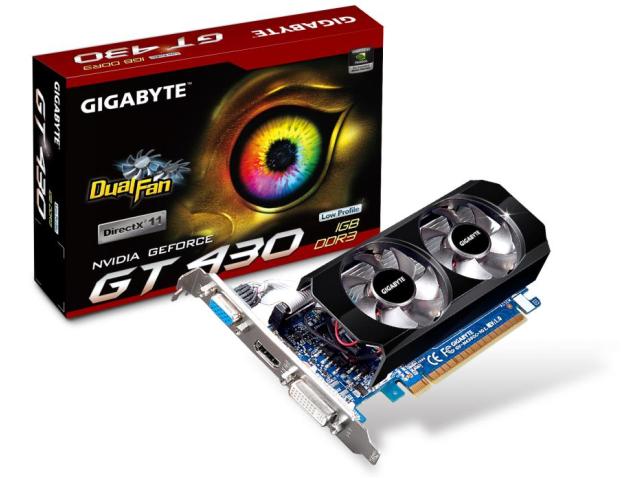 gv n430oc 1gl NVIDIA GT430 Best Value Real DX11 graphics card