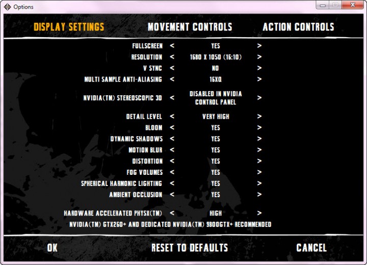 batman setting 720x520 ASUS GTX580 Voltage Tweak