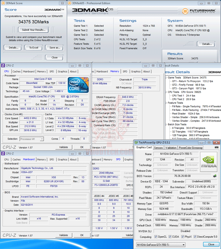 05 c PaLiT NVIDIA GeForce GTX 550 Ti Sonic 1GB GDDR5 Debut Review
