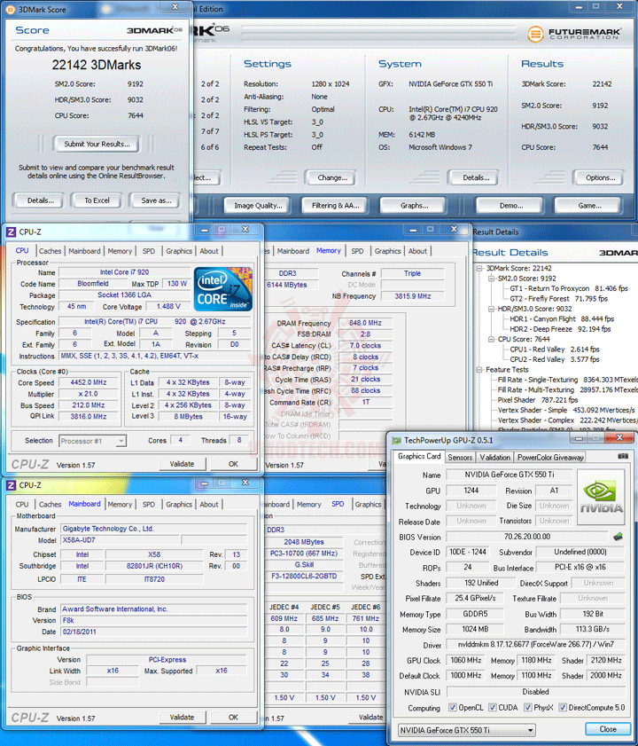 06 d PaLiT NVIDIA GeForce GTX 550 Ti Sonic 1GB GDDR5 Debut Review