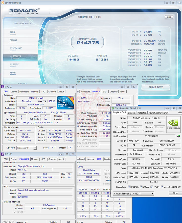 07p c PaLiT NVIDIA GeForce GTX 550 Ti Sonic 1GB GDDR5 Debut Review