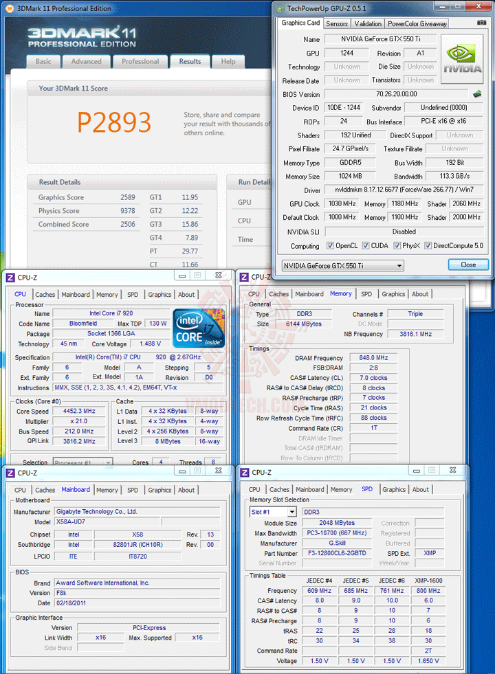 11 c PaLiT NVIDIA GeForce GTX 550 Ti Sonic 1GB GDDR5 Debut Review