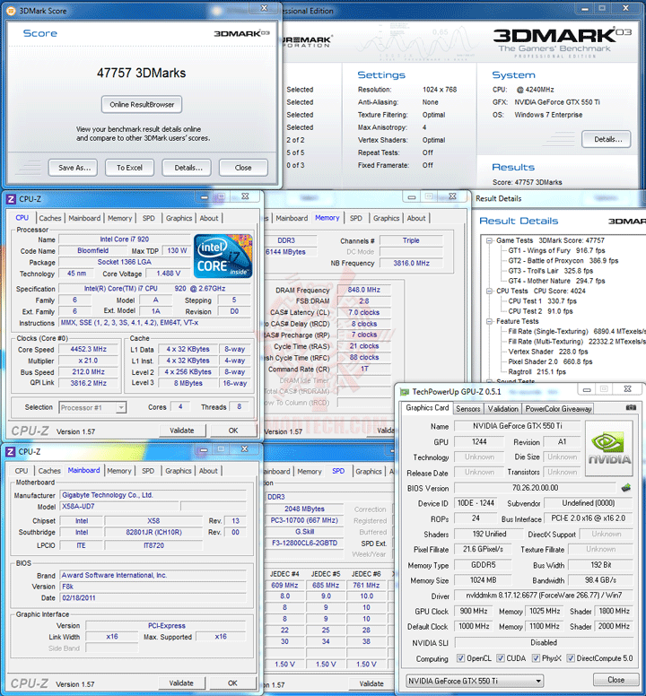 03 a PaLiT NVIDIA GeForce GTX 550 Ti Sonic 1GB GDDR5 Debut Review