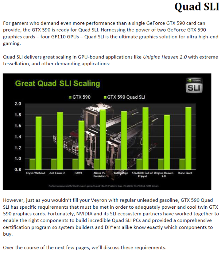 9 NVIDIA GeForce GTX 590 3GB GDDR5 Debut Review