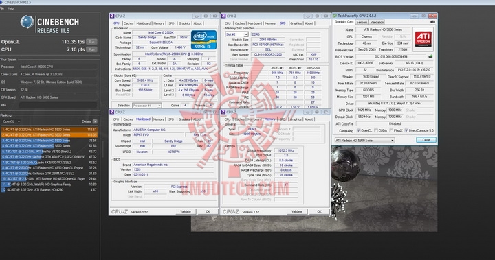 cinebench-r11 cinebench r11 ASUS P8P67 EVO Motherboard Review