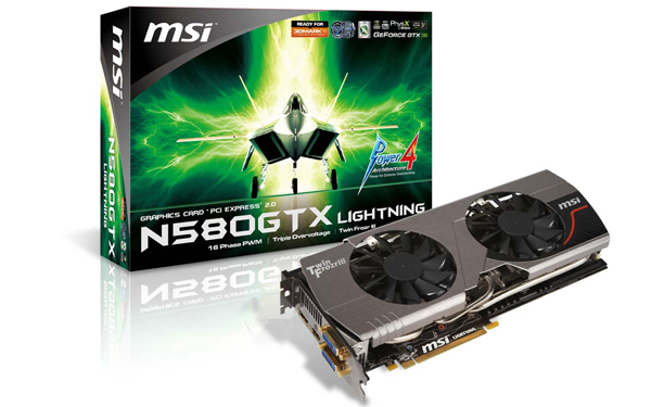 n580gtx_lightning_ n580gtx lightning พลังสายฟ้าฟาดคูณสอง จาก MSI เปิดตัว N580GTX Lightning และ R6970 Lightning