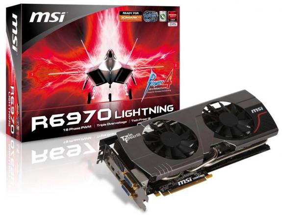 r6970 r6970 พลังสายฟ้าฟาดคูณสอง จาก MSI เปิดตัว N580GTX Lightning และ R6970 Lightning