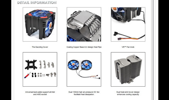 3 Thermaltake Frio OCK : Heatpipe Roundup PartsII Review