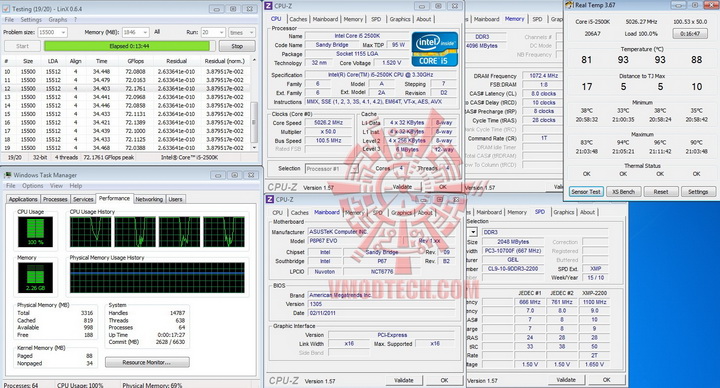 linx 5026ghz Thermaltake Frio OCK : Heatpipe Roundup PartsII Review