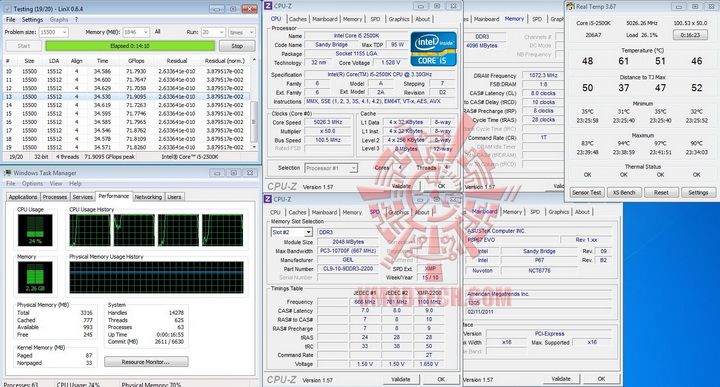 linx 5026ghz1 Thermaltake Frio OCK : Heatpipe Roundup PartsII Review