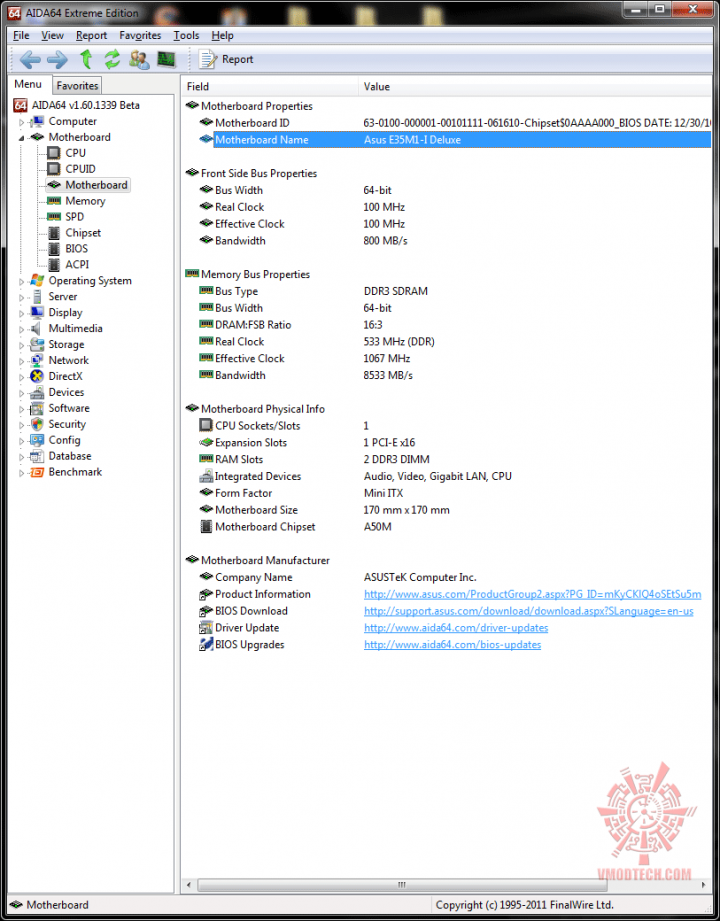 120x16 info aida64 mb 720x921 custom Asus E35M1 I Deluxe : Review