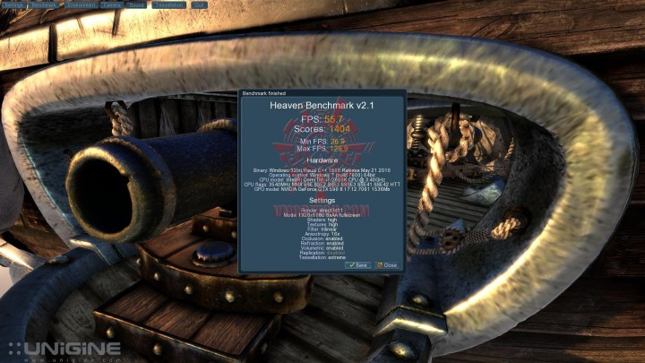 unigine 2011 04 27 21 57 18 42 720x405 GIGABYTE Nvidia GeForce GTX 590 