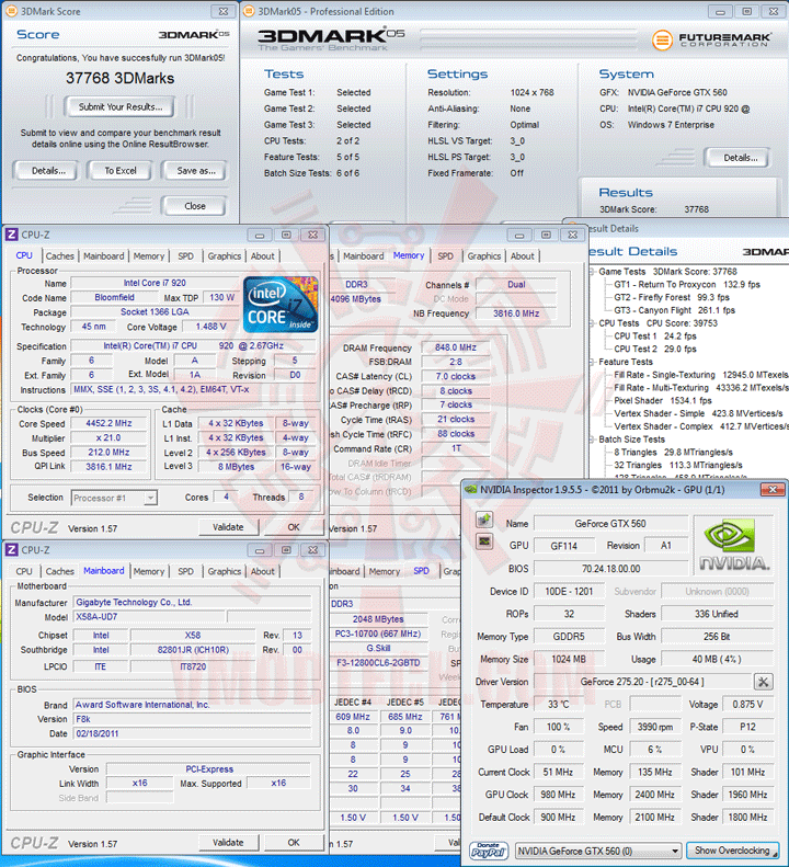 05 3 PaLiT NVIDIA GeForce GTX 560 SONIC Platinum 1GB GDDR5 Debut Review