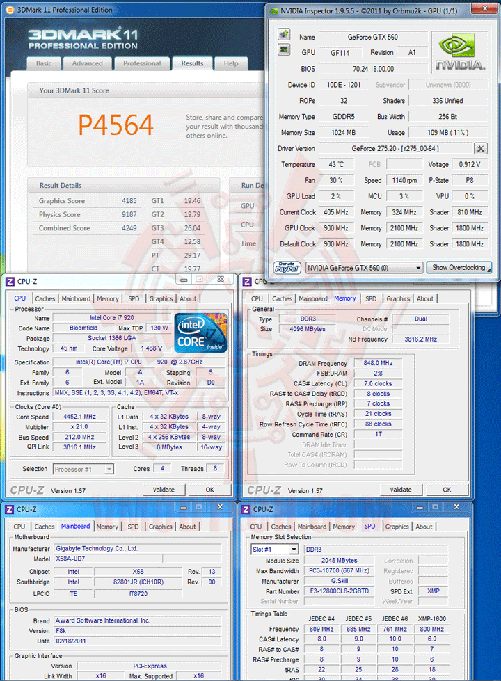 11 1 PaLiT NVIDIA GeForce GTX 560 SONIC Platinum 1GB GDDR5 Debut Review