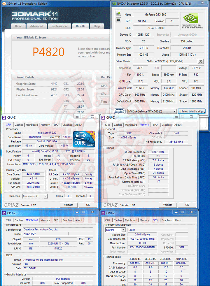 11 2 PaLiT NVIDIA GeForce GTX 560 SONIC Platinum 1GB GDDR5 Debut Review