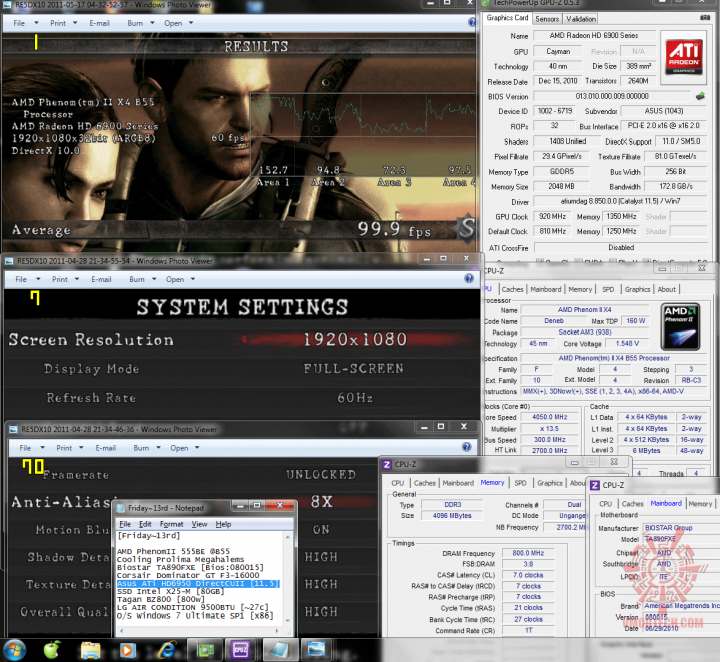 920 1350 dx10 re5 999 720x662 Asus ATi HD6950 DirectCUII 2GB/GDDR5 : Review