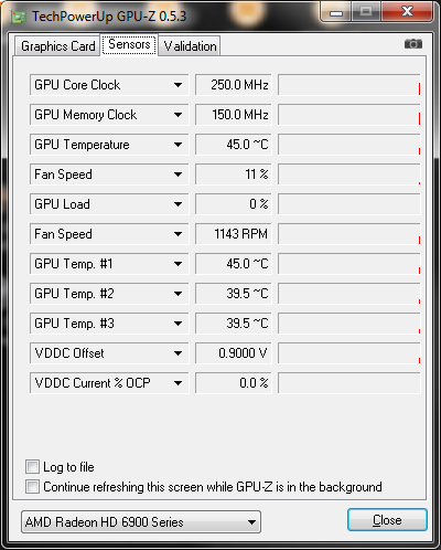 info gpuz2 Asus ATi HD6950 DirectCUII 2GB/GDDR5 : Review