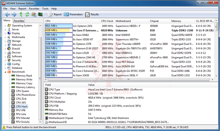 ev6 Intel Core i7 990X Extreme Edition & ASUS Rampage III Black Edition Review