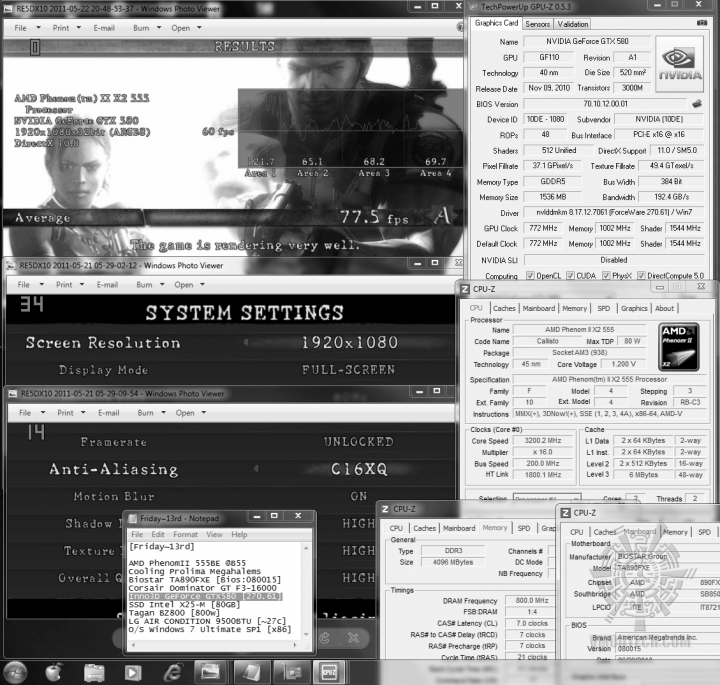 default dx10 re5 775 720x685 Inno3D GeForce GTX580 : Review