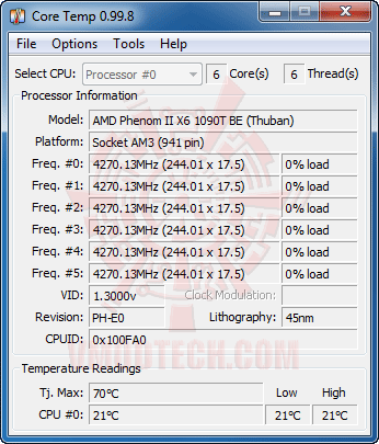 c8 msi 990FXA GD80 AMD 990FX Motherboard Overclock Results