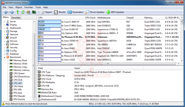 e5 msi 990FXA GD80 AMD 990FX Motherboard Overclock Results