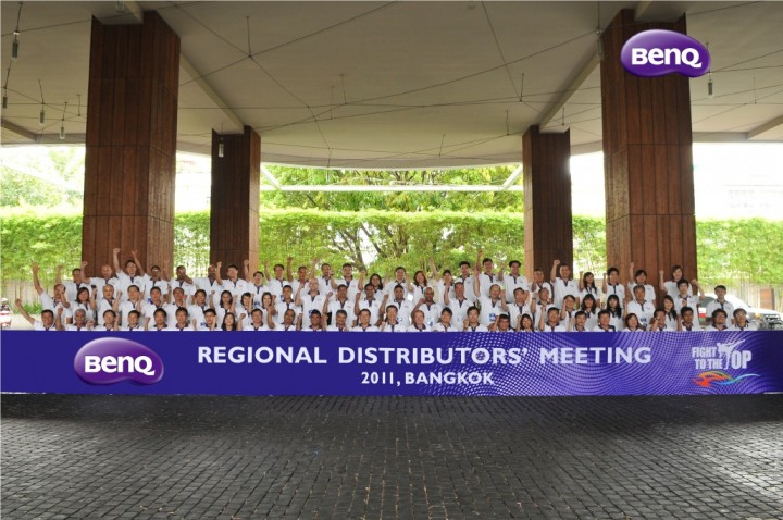 1 1 720x478 BenQ ชูความเป็นหนึ่งจัดประชุมตัวแทนจำหน่ายระดับภูมิภาคเอเชียปี 2011 ณ ประเทศไทย