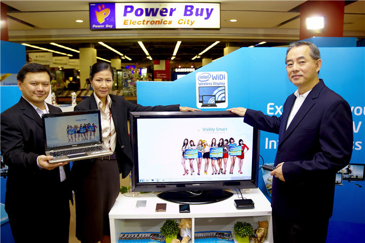 intel 2 เปิดตัวโน้ตบุ๊กโตชิบา รุ่น Toshiba Satellite E300 รุ่นแรกที่รองรับเทคโนโลยี Intel Wireless Display‏