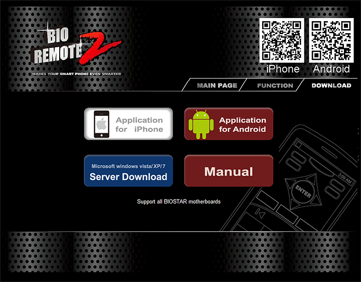 bioremote2 BIOSTAR TZ68A+ Motherboard Z68