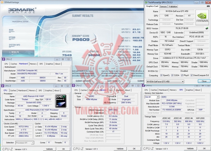 vantage 950 PaLiT Geforce GTS 450 1GB GDDR3 Review