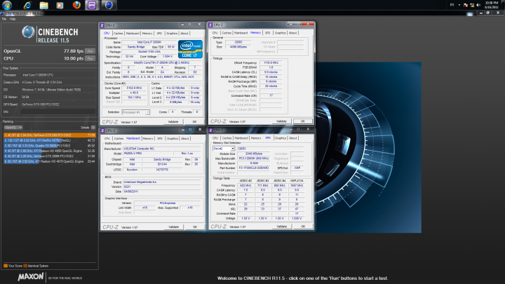 cinebenchr11 720x405 ASUS P8Z68 V PRO Motherboard
