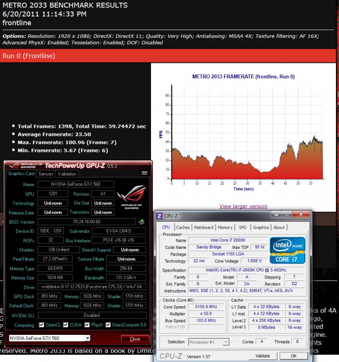 metro 674x720 EVGA GeForce GTX560 Superclocked