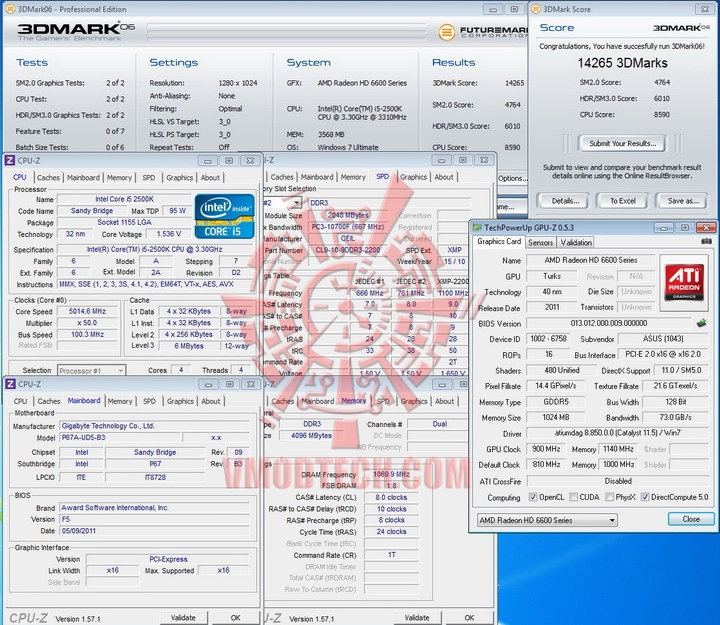 06 900 ASUS Radeon HD 6670 1GB GDDR5 Review