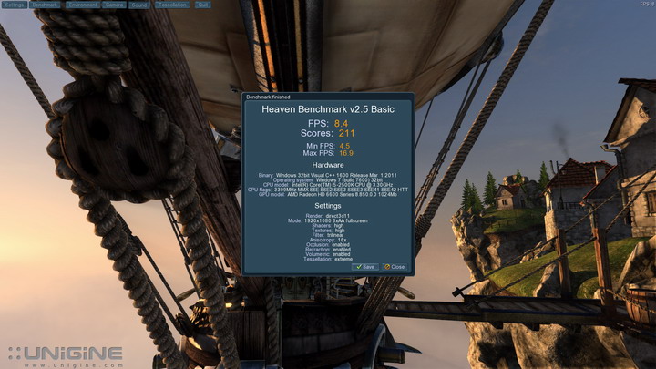 unigine 2011 06 23 22 20 14 051 ASUS Radeon HD 6670 1GB GDDR5 Review