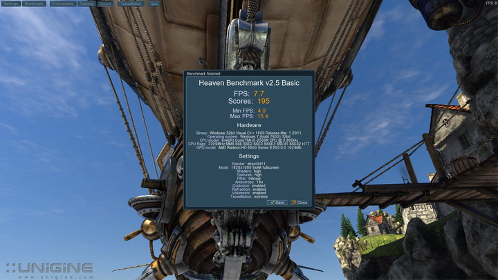 unigine 2011 06 24 21 03 11 281 ASUS Radeon HD 6670 1GB GDDR5 Review