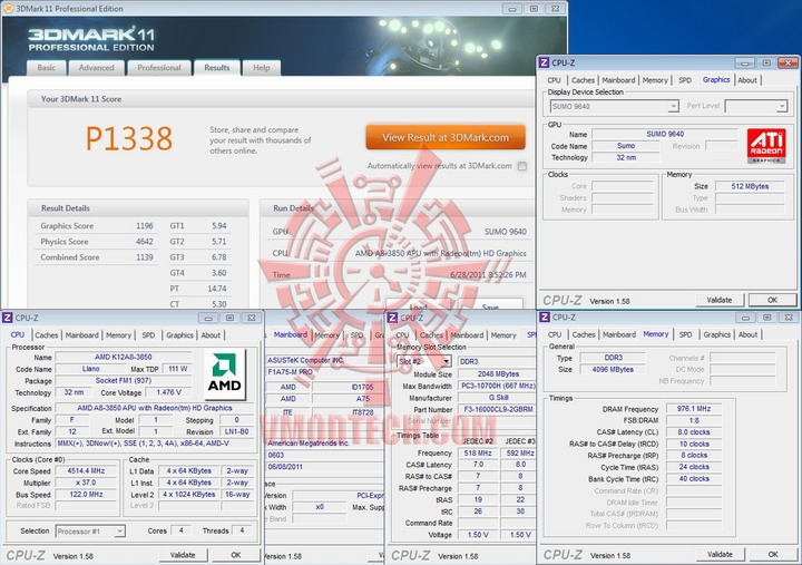 11 4514 AMD Liano A8 3850APU on ASUS F1A75 M PRO Review