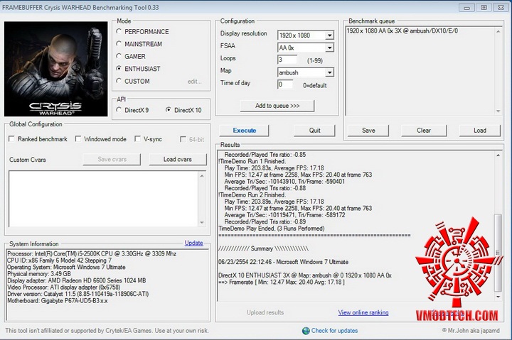 crysis 950 ASUS Radeon HD 6670 1GB GDDR5 Review