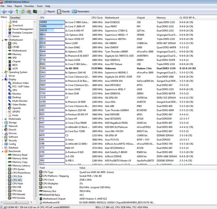 10 AMD Liano A8 3850APU on ASUS F1A75 M PRO Review