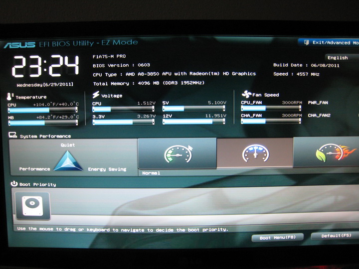 img 0025 AMD Liano A8 3850APU on ASUS F1A75 M PRO Review