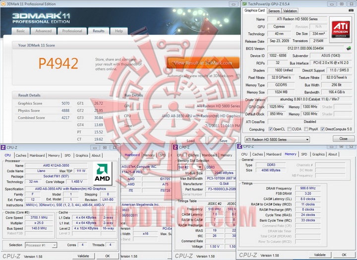 111 AMD Liano A8 3850 APU Real Performance Tests Review