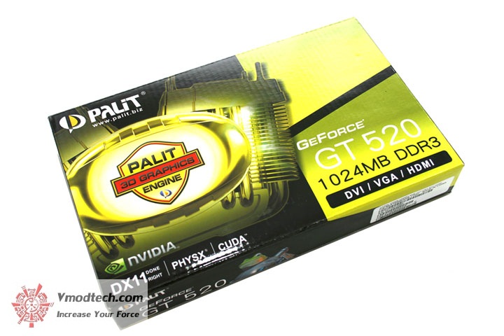  mg 4266 PaLiT Geforce GT 520 1024MB DDR3 Review