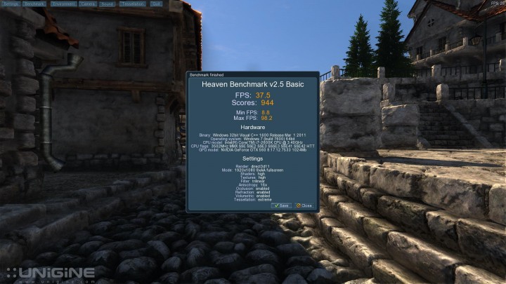 unigineoc 720x405 Nvidia GTX560 SLI Show Off