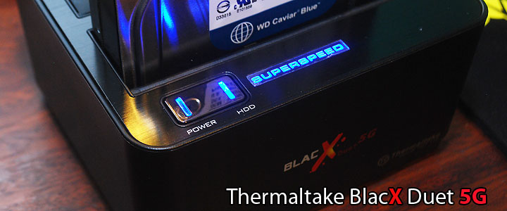 main main Thermaltake BlacX Duet 5G USB 3.0 HD Docking Station